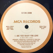 Elton John : The Thom Bell Sessions (12", EP, Promo, Pin)