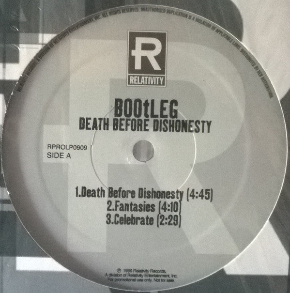 Bootleg (4) : Death Before Dishonesty (2xLP, Album, Promo, Exp)