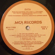 Andrew Lloyd Webber, Tim Rice : Evita (2xLP, Album, Pin)