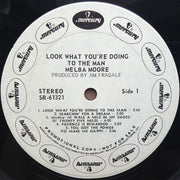 Melba Moore : Look What You're Doing To The Man (LP, Album, Promo)