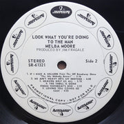 Melba Moore : Look What You're Doing To The Man (LP, Album, Promo)