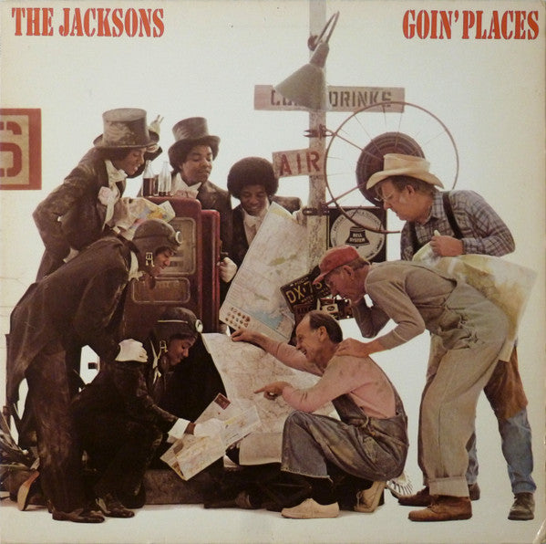 The Jacksons : Goin' Places (LP, Album, RE, Pit)