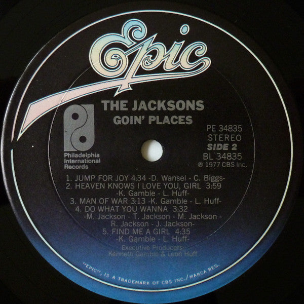 The Jacksons : Goin' Places (LP, Album, RE, Pit)