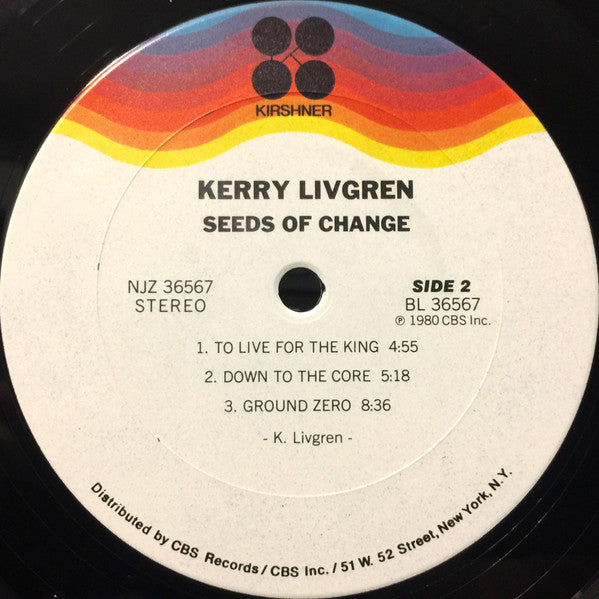 Kerry Livgren : Seeds Of Change (LP, Album, Pit)
