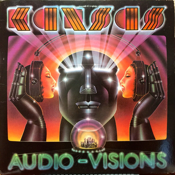 Kansas (2) : Audio-Visions (LP, Album, Pit)