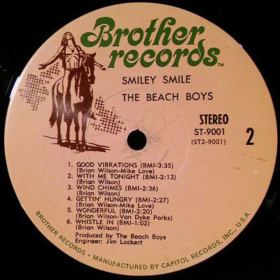 The Beach Boys : Smiley Smile (LP, Album)