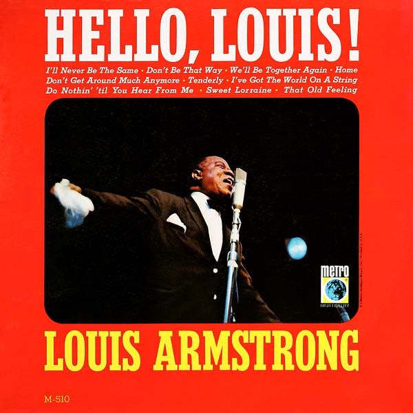 Louis Armstrong : Hello, Louis! (LP, Comp, Mono)