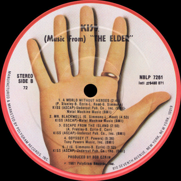 Kiss : (Music From) The Elder (LP, Album, Gat)