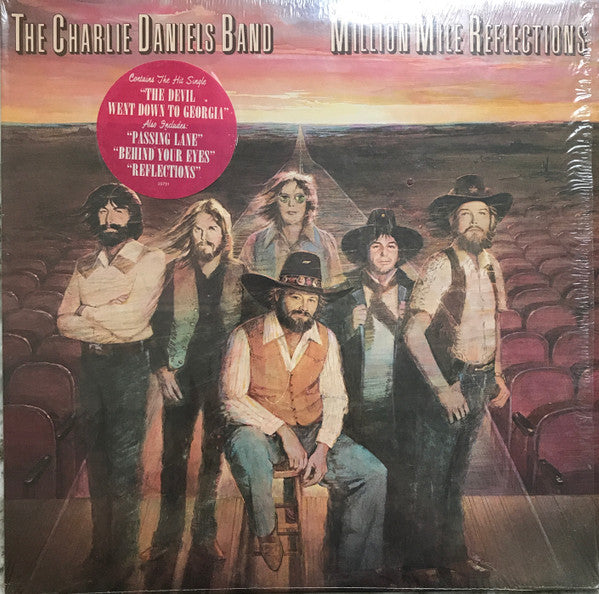 The Charlie Daniels Band : Million Mile Reflections (LP, Album, Pit)