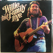 Willie Nelson : Willie And Family Live (2xLP, Album, San)