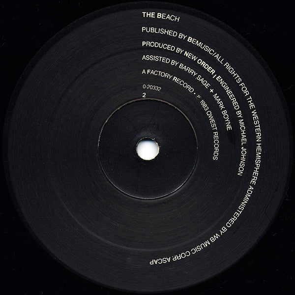 New Order : Blue Monday (12", Single, RE)