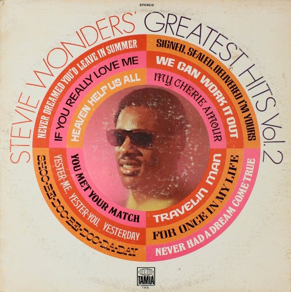 Stevie Wonder : Stevie Wonder's Greatest Hits Vol. 2 (LP, Comp, Hol)