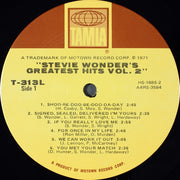 Stevie Wonder : Stevie Wonder's Greatest Hits Vol. 2 (LP, Comp, Hol)