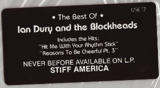 Ian Dury And The Blockheads : Jukebox Dury (LP, Comp)