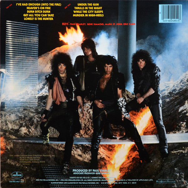 Kiss : Animalize (LP, Album, Club, RCA)