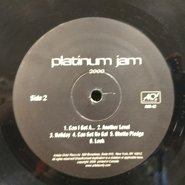 Various : PJ-2K Platinumjam 2000 featuring The Bug & The Clone Riddims (LP, Album)