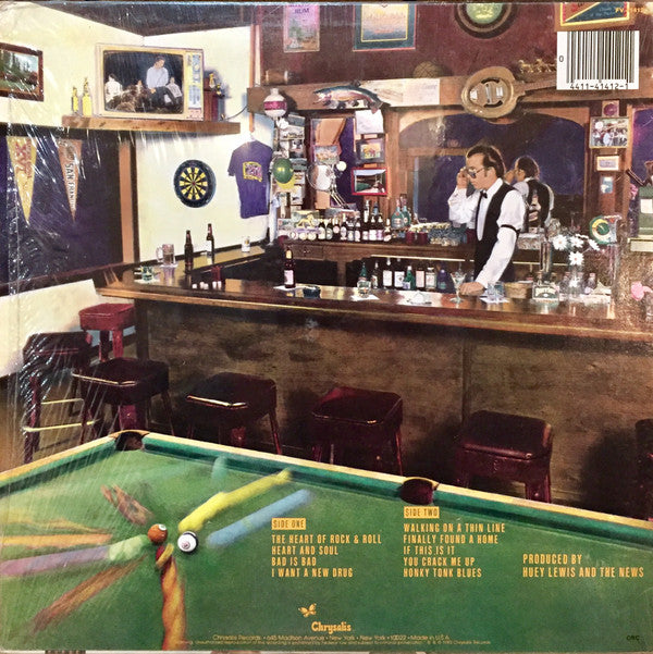 Huey Lewis And The News* : Sports (LP, Album, Club, Pit)