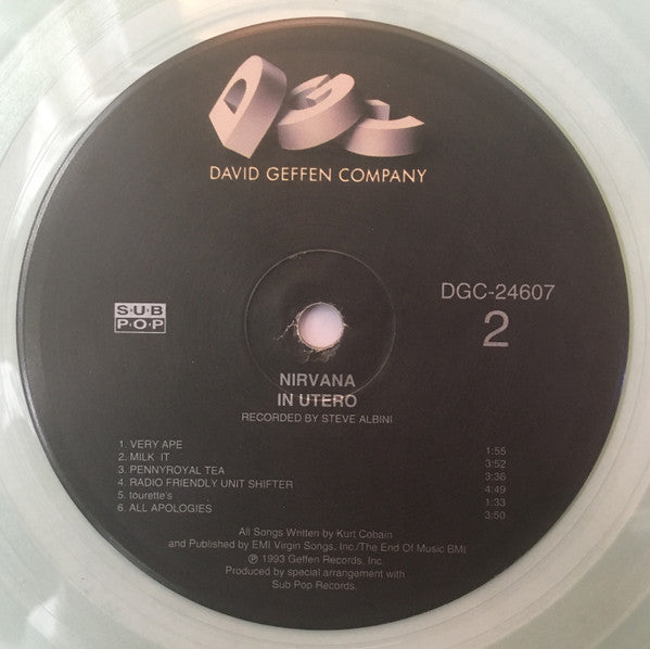 Nirvana : In Utero (LP, Album, Ltd, S/Edition, Cle)