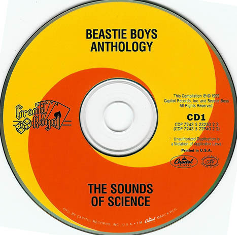 Beastie Boys : Anthology: The Sounds Of Science (2xCD, Comp)