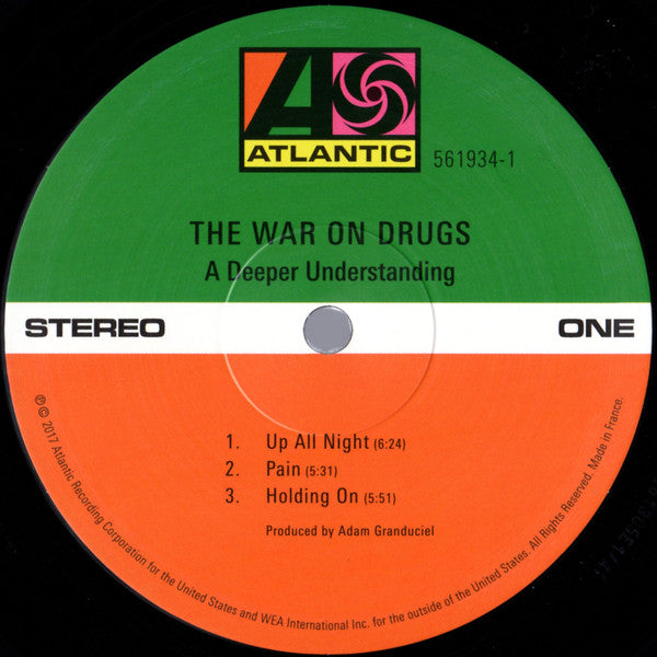 The War On Drugs : A Deeper Understanding (2xLP, Album)