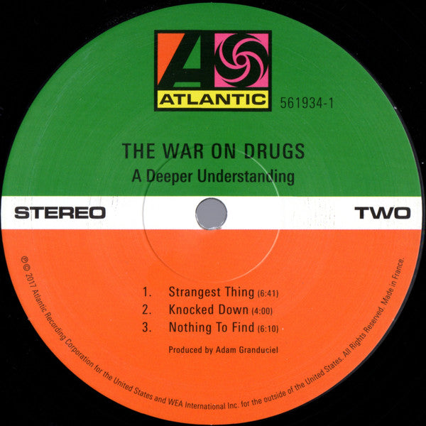 The War On Drugs : A Deeper Understanding (2xLP, Album)