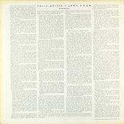Harry Partch / John Cage : The Music Of John Cage And Harry Partch (LP, Mono)