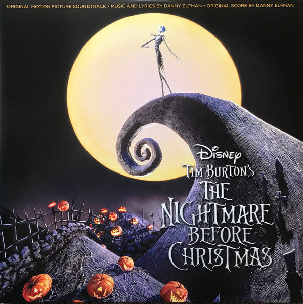 Danny Elfman : Tim Burton's The Nightmare Before Christmas (Original Motion Picture Soundtrack) (2xLP, Album, RP, Gat)