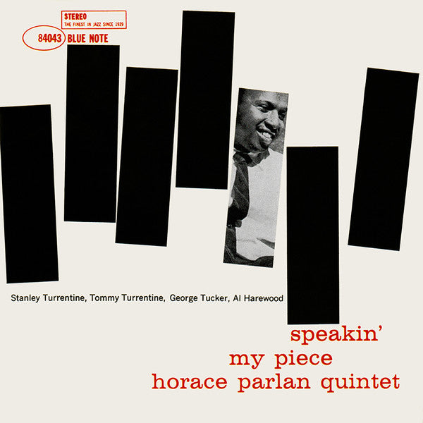 Horace Parlan Quintet : Speakin' My Piece (CD, Album, RE)