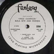 Vince Guaraldi, Bola Sete : Vince Guaraldi \ Bola Sete \ And Friends (LP, Album, Mono, Promo)