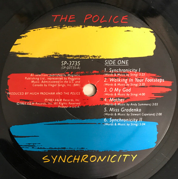 The Police : Synchronicity (LP, Album, BRY)