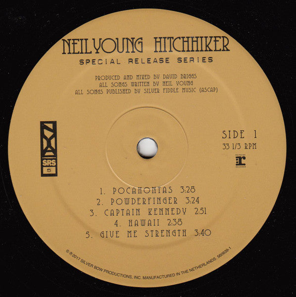 Neil Young : Hitchhiker (LP, Album)