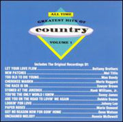 the album cover for All-Time Greatest Hits - All Time Greatest Country 1 / Various