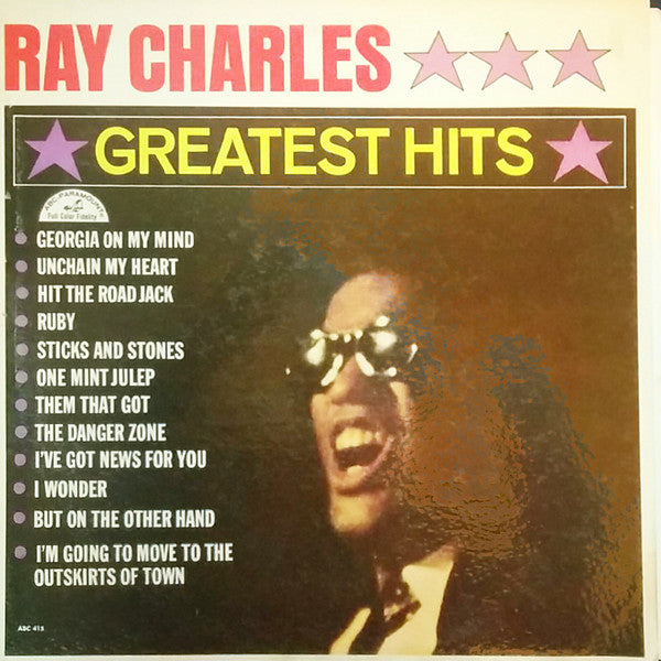Ray Charles : Greatest Hits (LP, Comp, Mono)