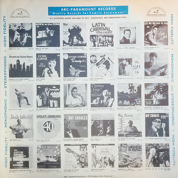 Ray Charles : Greatest Hits (LP, Comp, Mono)