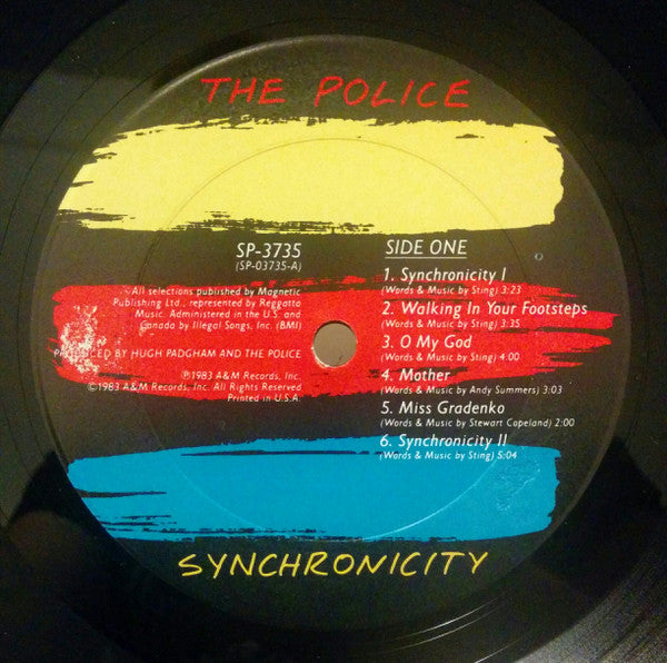 The Police : Synchronicity (LP, Album, Club, BRY)