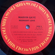 Marvin Gaye : Midnight Love (LP, Album, Car)