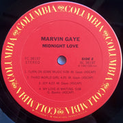 Marvin Gaye : Midnight Love (LP, Album, Car)