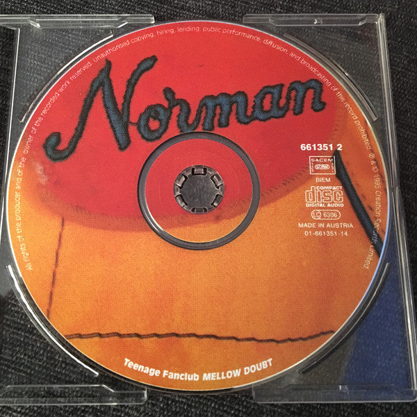 Teenage Fanclub : Mellow Doubt (CD, Maxi)