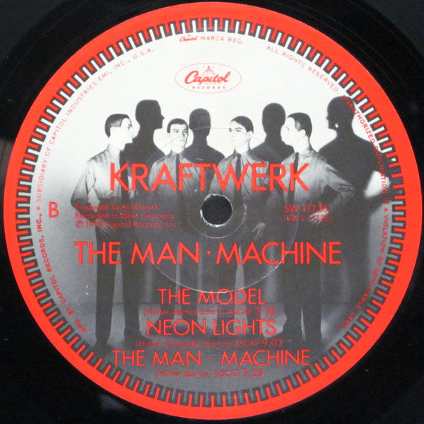 Kraftwerk : The Man-Machine (LP, Album, Los)
