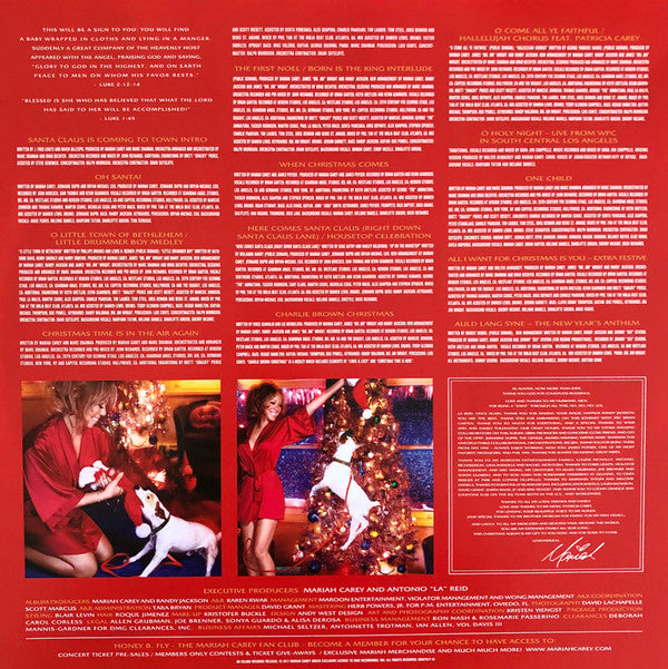 Mariah Carey : Merry Christmas II You (LP, Album, RE)