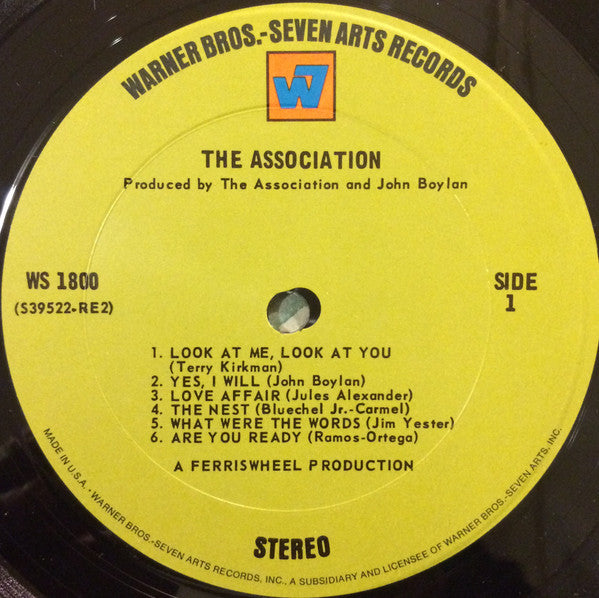 The Association (2) : The Association (LP, Album, Pit)