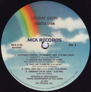 Loretta Lynn : Lookin' Good (LP, Album, Pin)