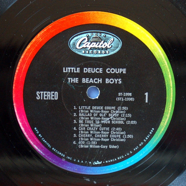 The Beach Boys : Little Deuce Coupe (LP, Album, Los)