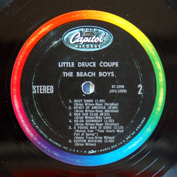 The Beach Boys : Little Deuce Coupe (LP, Album, Los)