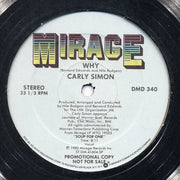 Carly Simon / Chic : Why (12", Promo)