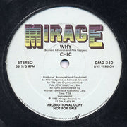 Carly Simon / Chic : Why (12", Promo)