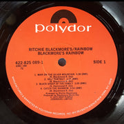 Rainbow : Ritchie Blackmore's Rainbow (LP, Album, RE, 72)