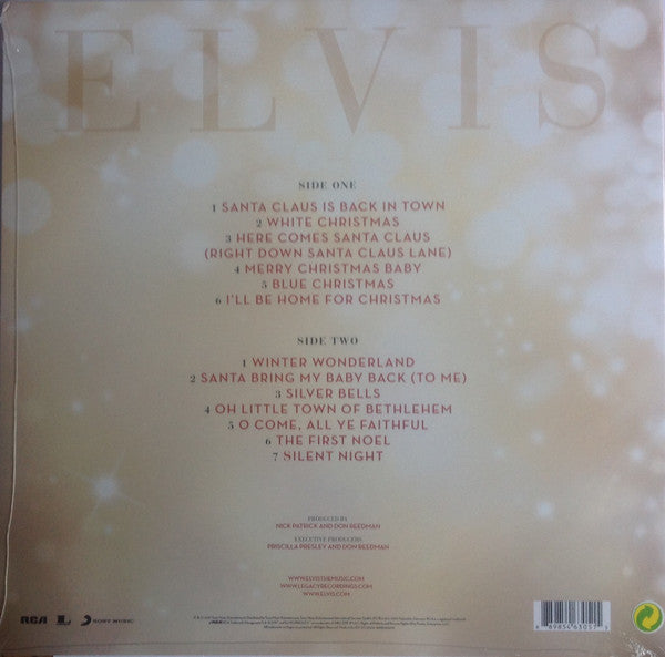 Elvis Presley With The Royal Philharmonic Orchestra : Christmas With Elvis And The Royal Philharmonic Orchestra (LP, Album)