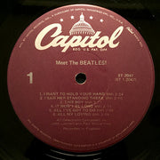 The Beatles : Meet The Beatles! (LP, Album, RE, Jac)