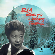 Ella Fitzgerald : Ella Wishes You A Swinging Christmas (LP, Album, Pic, RE)